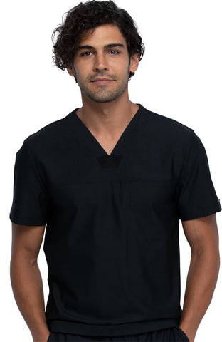 Cherokee FORM Men Tuckable V-Neck Scrub Top