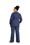 Cherokee Stretch Womens Zip front Scrub Jacket