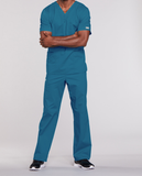 Cherokee Stretch Unisex V-Neck Scrub Top