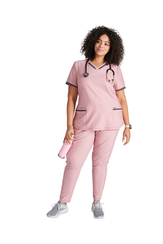 Cherokee FORM Womens V-Neck Scrub Top