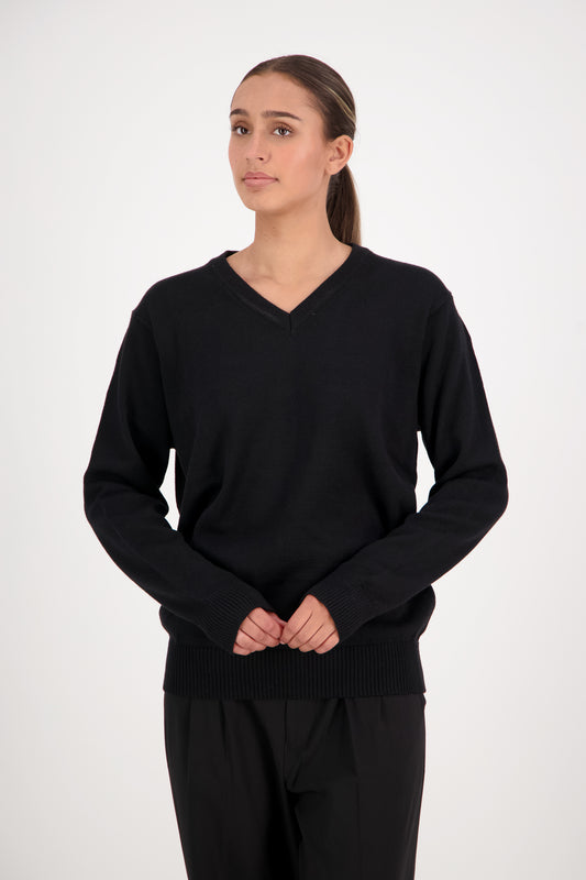 UNISEX MERINO BLEND V NECK JERSEY