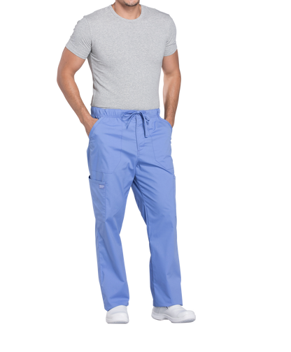 Cherokee Professionals Mens Tapered Leg Fly Front Cargo Pant