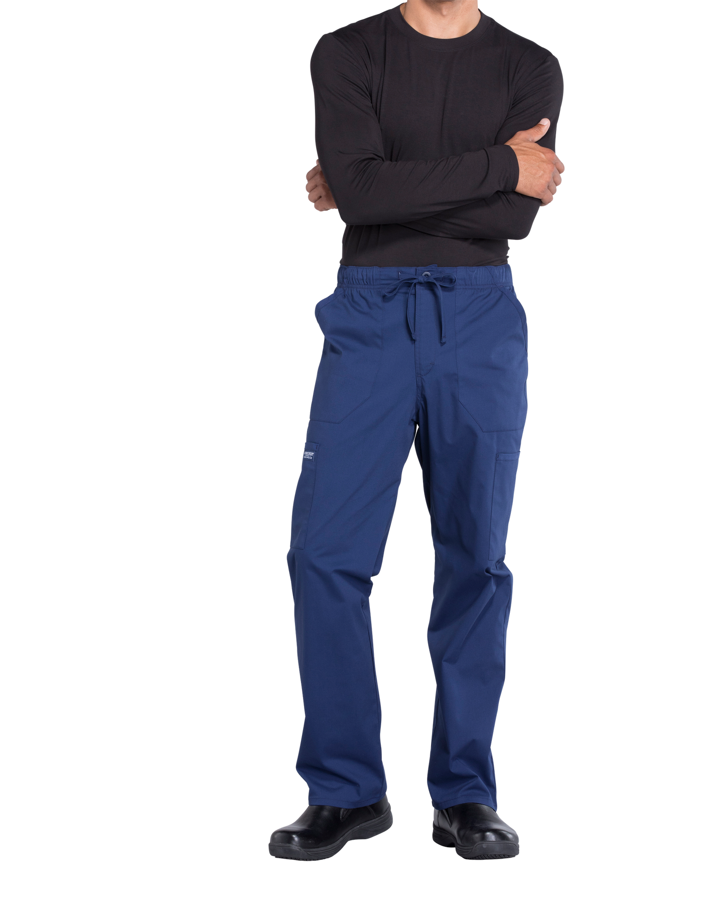 Cherokee Professionals Mens Tapered Leg Fly Front Cargo Pant