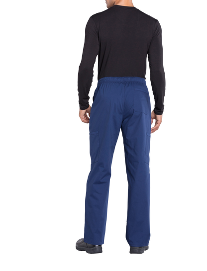 Cherokee Professionals Mens Tapered Leg Fly Front Cargo Pant