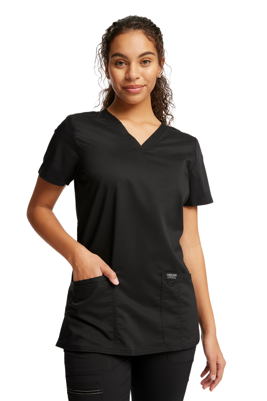 Cherokee Revolution Womens V-Neck Scrub Top