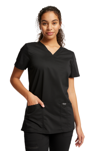 Cherokee Revolution Womens V-Neck Scrub Top