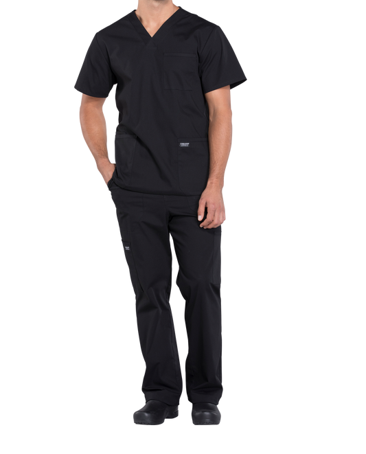 Cherokee Professionals Mens V-Neck Scrub Top