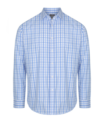 Foxton Mens Tonal Check Long Sleeve Shirt