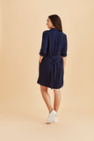 Chloe Womens Georgette Shirt Dress