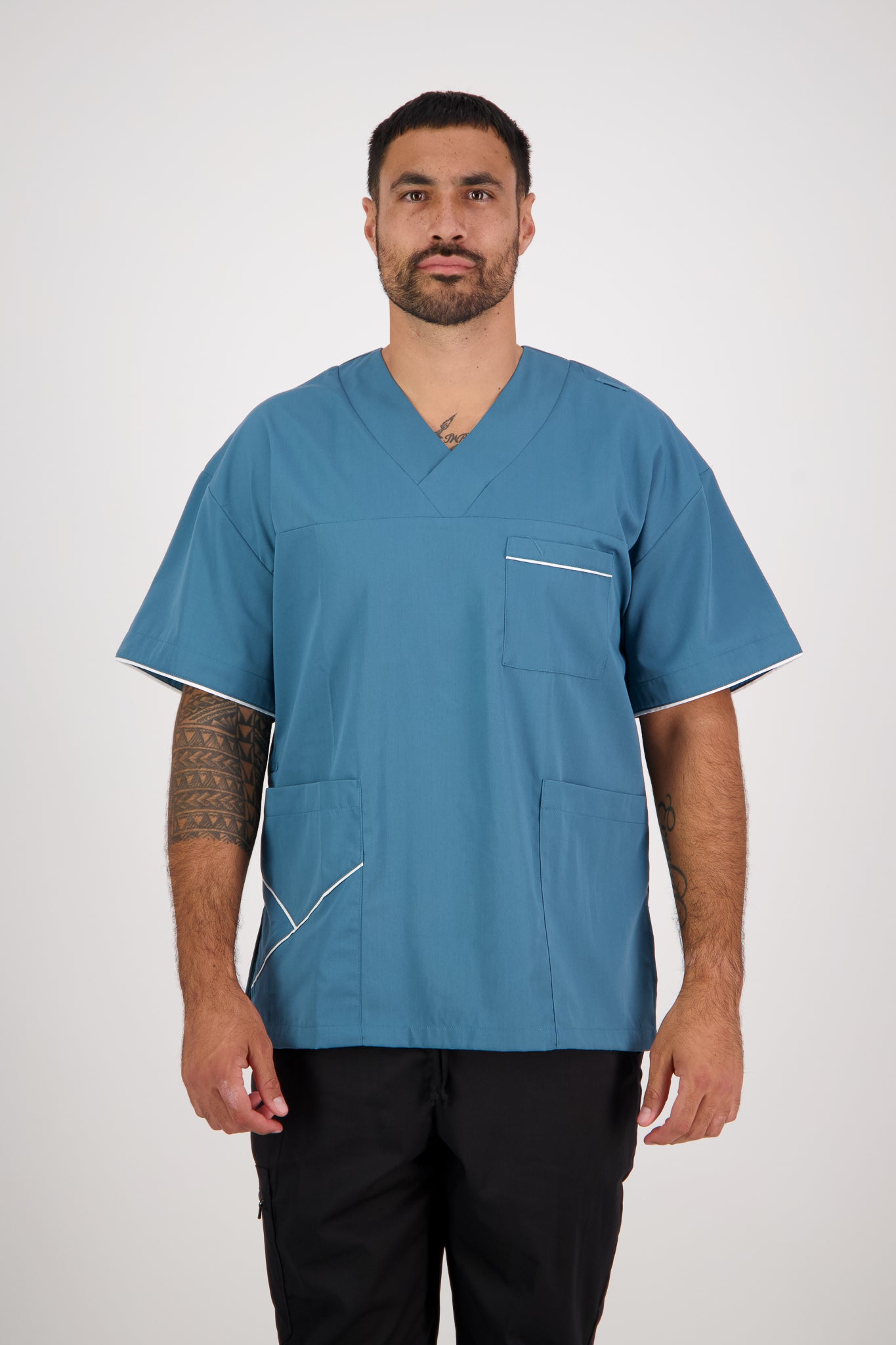 Marshall Unisex Scrub Top