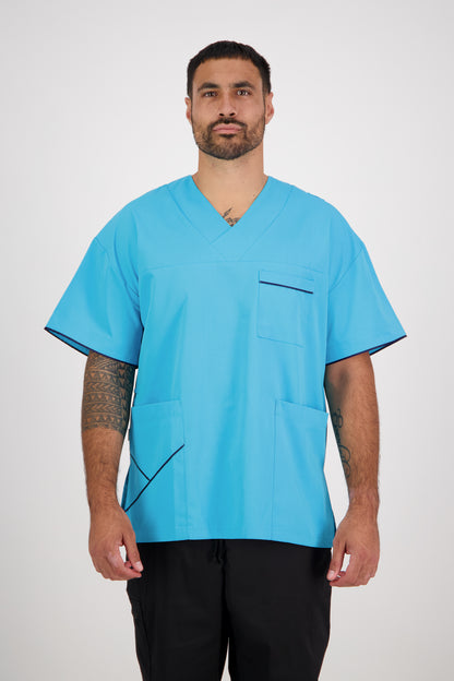 Marshall Unisex Scrub Top