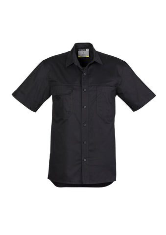 Mens Syzmik Light Weight Short Sleeve Tradie Shirt