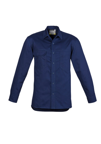 Mens Syzmik Light Weight Tradie Long Sleeve Shirt